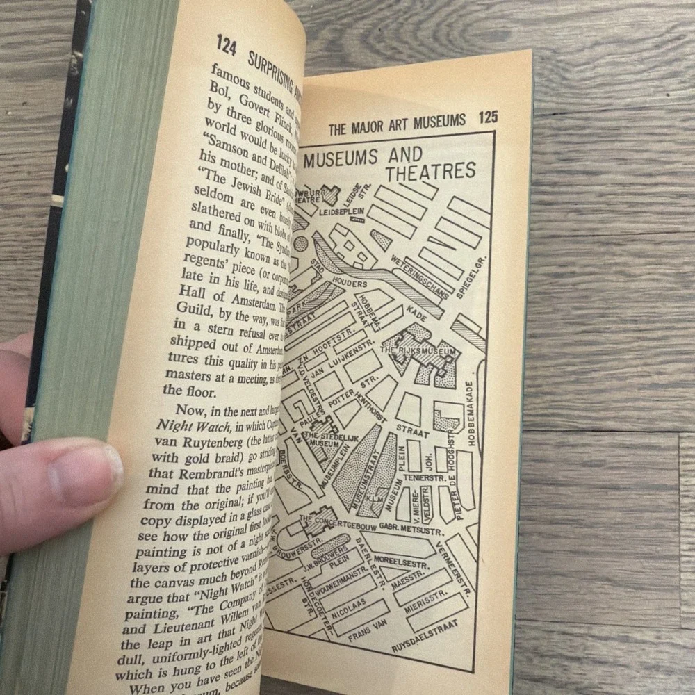 KLM Arthur Frommer Surprising Amsterdam Travel Book